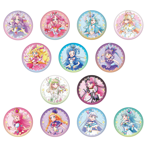 【映画名探偵プリキュア!】ランダム缶バッジ(全13種ランダム1個入り)