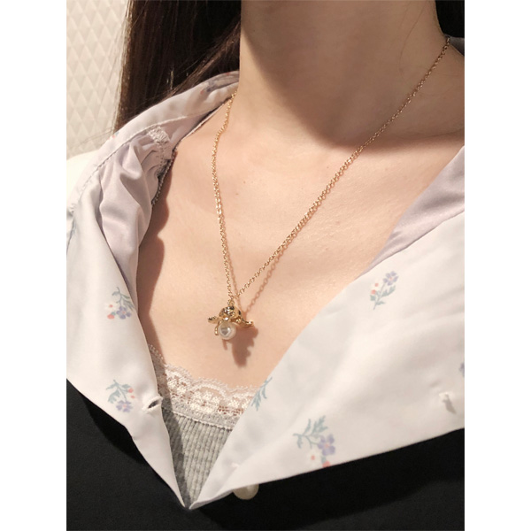 デジモンテイマーズ】パールネックレス（テリアモン）: アクセサリー