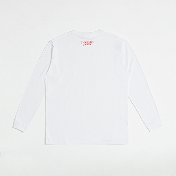 �yprecure genic�zCure White Long-sleeved T-shirt M