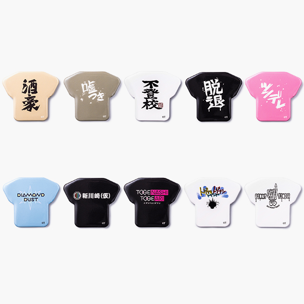 ガールズバンドクライ】缶バッジ Tシャツコレクション 新川崎（仮
