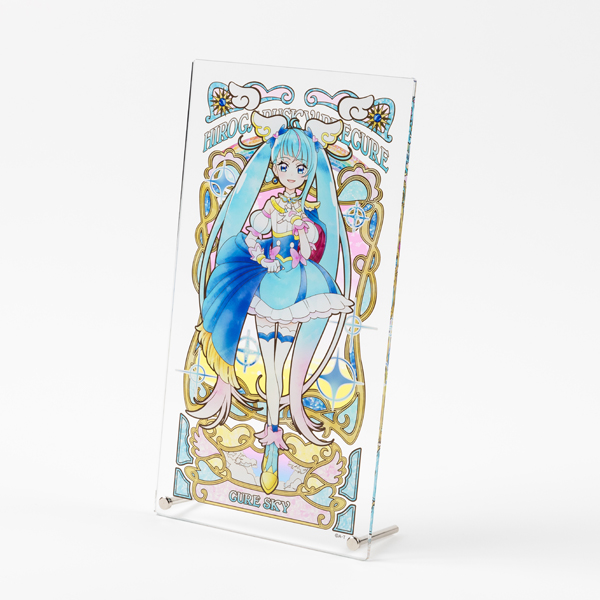 美品！ひろがるスカイ！プリキュア アクリルアートボード キュアスカイ ひろがるスカイ！プリキュア】アクリルアートボード『The sky is the