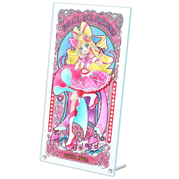 �y�L�~�ƃA�C�h���v���L���A��z �A�N�����A�[�g�{�[�h  �wShining Spotlight�x �L���A�A�C�h��