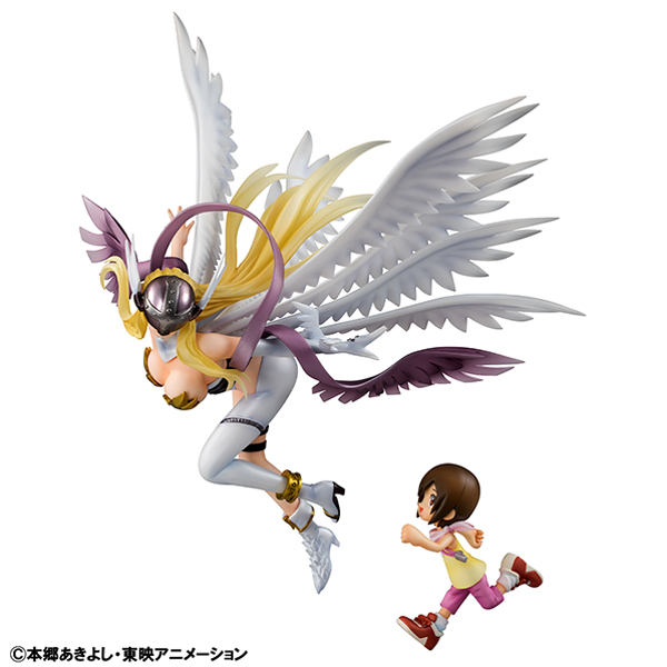 デジモンアドベンチャー エンジェウーモン＆八神ヒカリ フィギュア GEM デジモンアドベンチャー】G.E.M.シリーズ エンジェウーモン＆八神