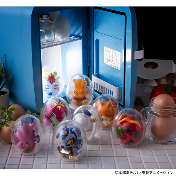 デジモンアドベンチャー】MEGA EGG FIGURE おやすみデジコレ！セット