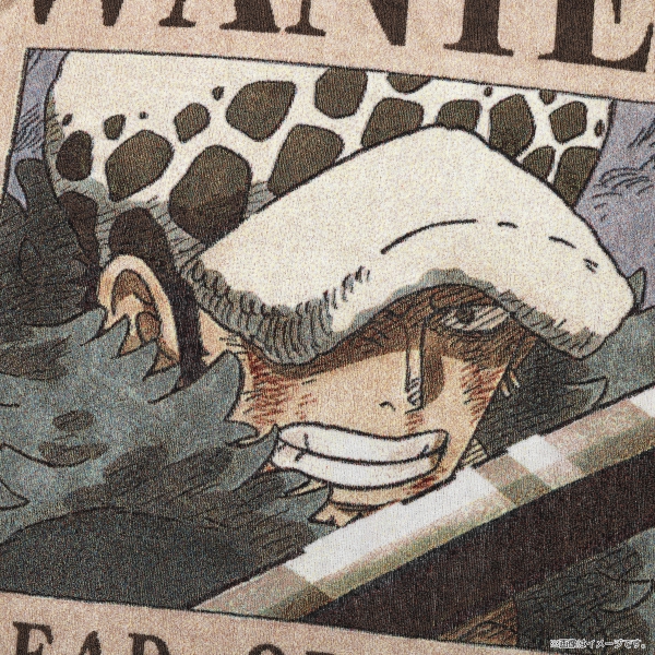 ワンピース】五彩織りビッグタオル ＜手配書(ロー)＞: 雑貨