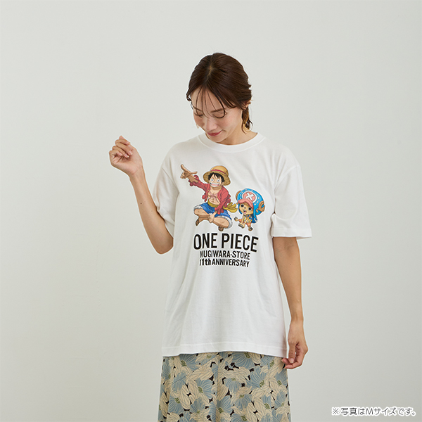 ワンピース】A new voyage! LUFFY&CHOPPER TEE ホワイト XL: アパレル