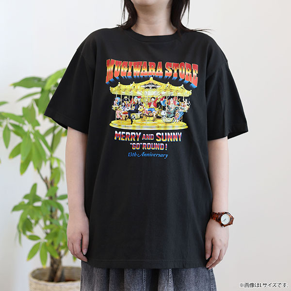 ys[XzMERRY&SUNNY "GO" ROUND! 13TH ANIV.TEE `R[ L