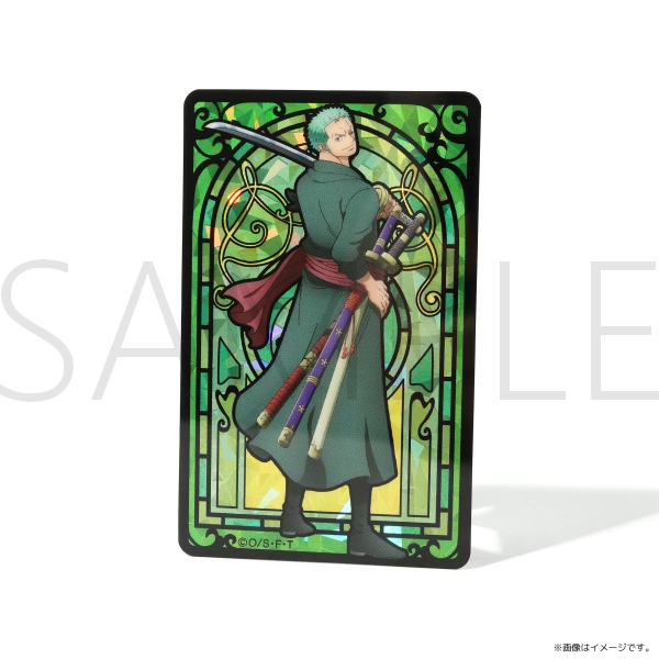 ワンピース】ワンピース HBDステンドグラス風ホログラムプレート