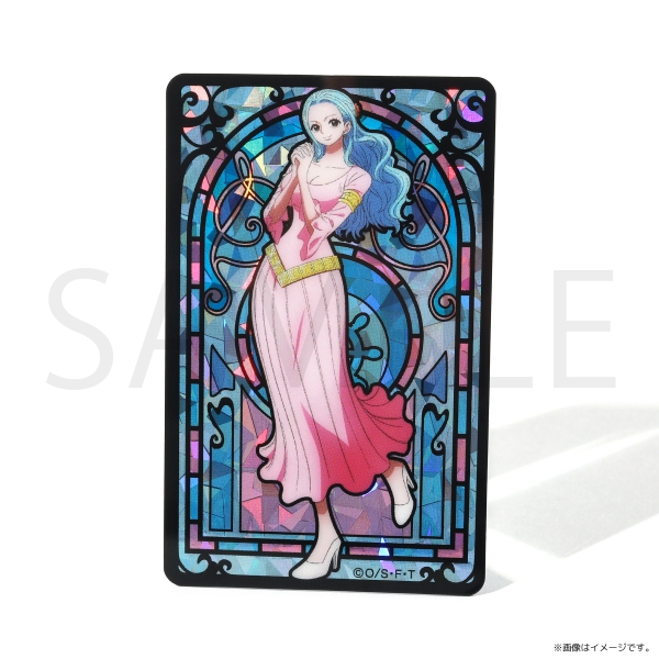 ワンピースメッセージプレート ワンピース】ワンピース HBDステンドグラス風ホログラムプレート[2.2
