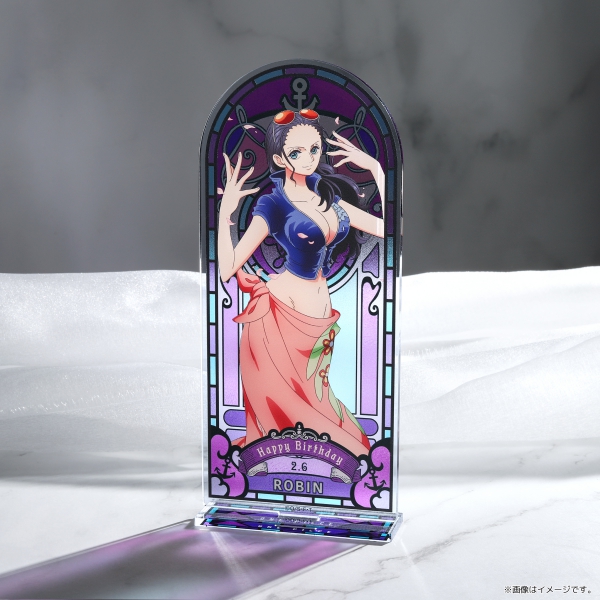 ワンピース】ワンピース HBDステンドグラス風アクリルスタンド[2.6