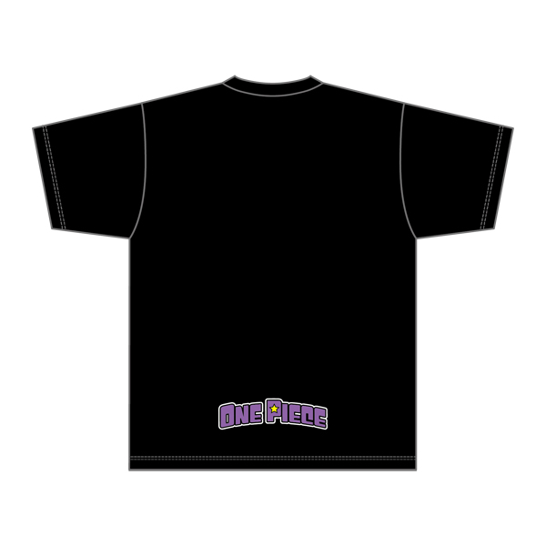 ワンピース】ギア5 アメコミ風Tシャツ BLACK A（XL）: ファッション 