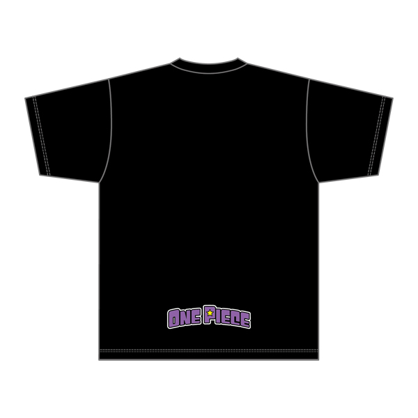 ワンピース】ギア5 アメコミ風Tシャツ BLACK B（L）: ファッション