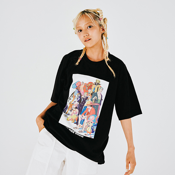 �y�����s�[�X�z�܂��ɂ�ONE PIECE �C���X�g�R���N�V���� T�V���c �����̈ꖡ BLACK S