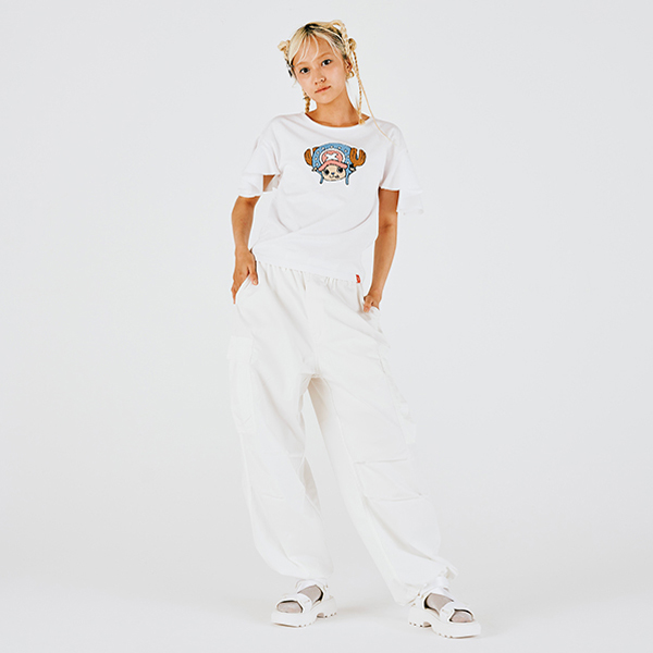 �y�����s�[�X�z���t����T�V���c �T�K���h�J �`���b�p�[ WHITE S