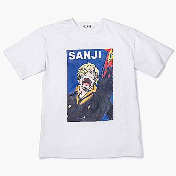 ワンピース】Tシャツ／サンジ WHITE S: アパレル・バッグ｜東映