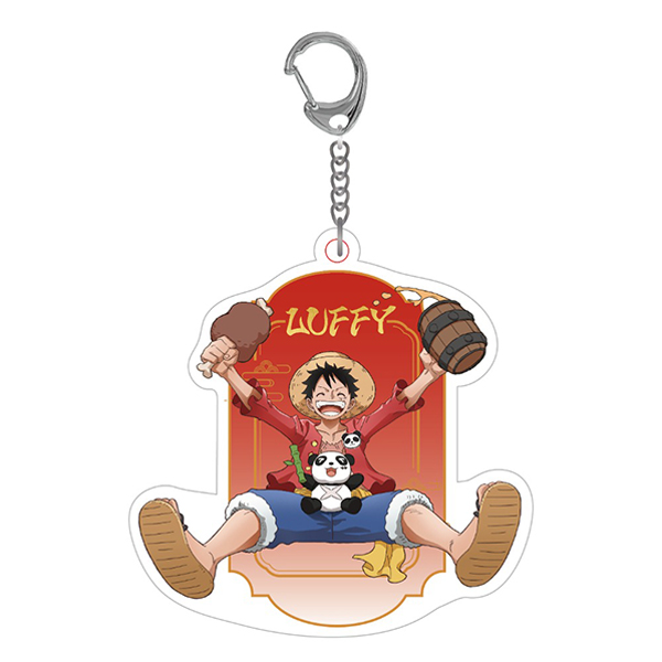 ワンピース　くまモン　麦わら一味　アクリルキーホルダー　全10種セット ワンピース くまモン 麦わら一味 アクリルキーホルダー 全10種セット