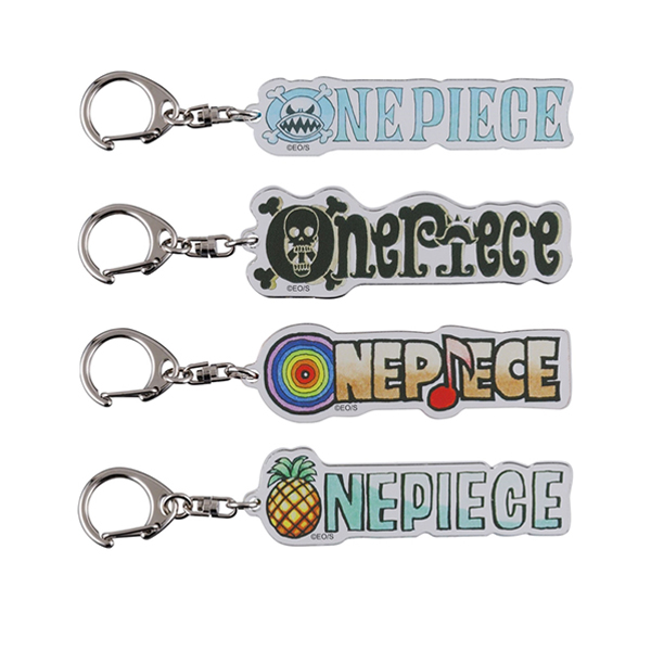 ONE PIECE』ロゴがいっぱいアクリルクリアキーホルダーコレクション 第