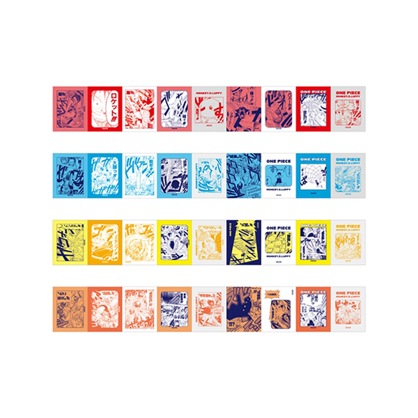 �wONE PIECE�x�x���[�Y�X�e�b�J�[�Z�b�g ��1�e
