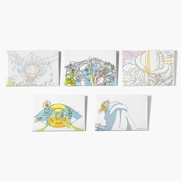 �y�����s�[�X�z�wONE PIECE ANIMATION WORKS�x�G���o�t�� OP�^�X�N�G�A�ʃo�b�W�i�S20�탉���_��1����j