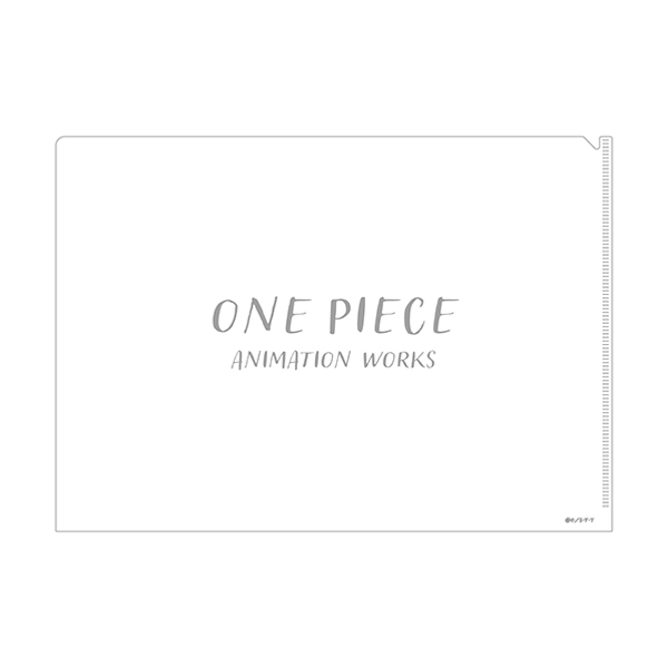 �y�����s�[�X�z�wONE PIECE ANIMATION WORKS�x�E�B�[�A�[�I�^A4�N���A�t�@�C�� ���t�BA