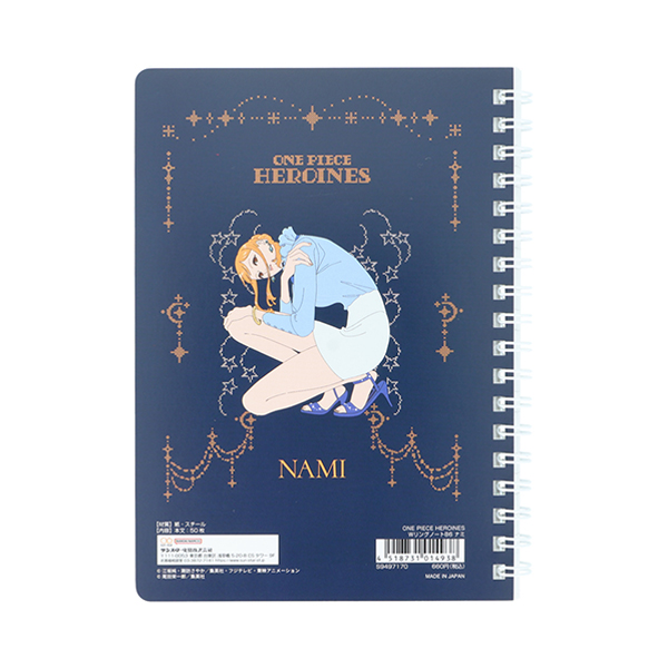 �y�����s�[�X�z�wONE PIECE HEROINES�xW�����O�m�[�gB6 NAMI