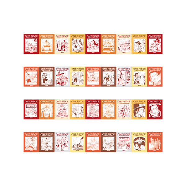 �wONE PIECE�x�x���[�Y�X�e�b�J�[�Z�b�g ��2�e �G�[�X�̍��Ђ���{����Ver.