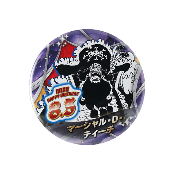 �wONE PIECE�x�o�[�X�f�C�ʃo�b�W �}�[�V�����ED�E�e�B�[�`