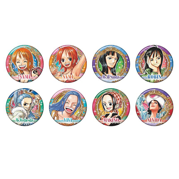 ONE PIECE』コレクション缶バッジ “HEROINES” 第1弾 全種セット（全16