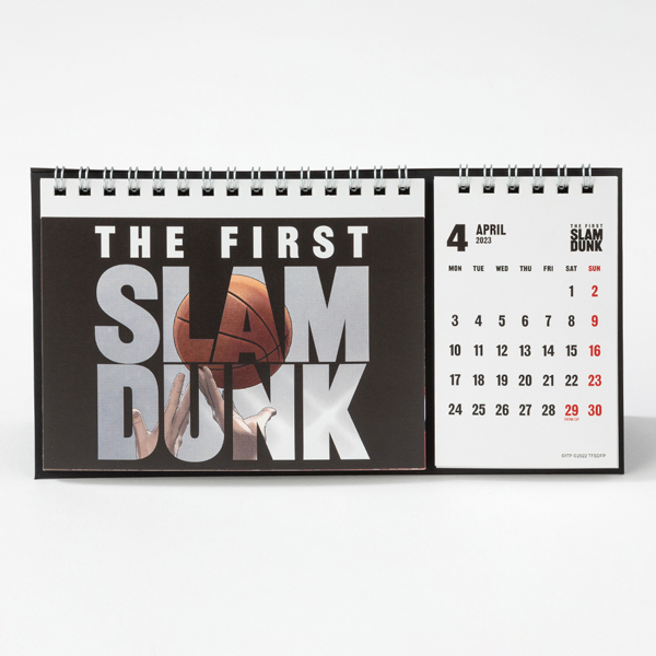 THE FIRST SLAM DUNK 卓上カレンダー（4月始まり）