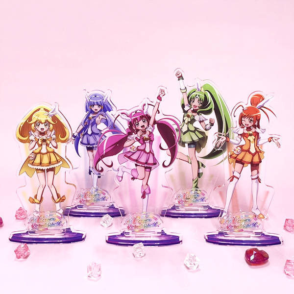 プリキュアバーチャルワールド】アクリルスタンド キュアピース: 雑貨