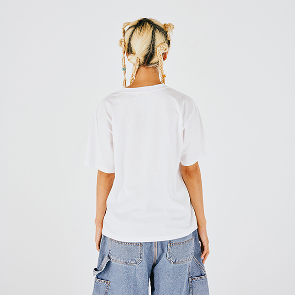 ワンピース Tシャツ 白 ワンピース】Tシャツ クリミナル WHITE XS: アパレル・バッグ