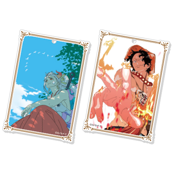 �y�����s�[�X�zONE PIECE.COM ILLUSTRATION WORKS �g���[�f�B���O�A�N�����o�b�O�`���[���i�S14�탉���_��1����j
