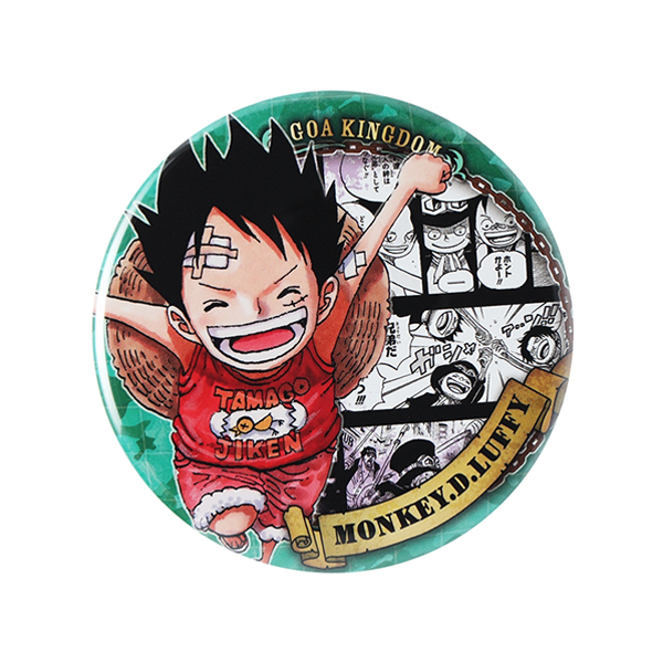 ONE PIECE』コレクション缶バッジ“HEROES” 【モンキー・D・ルフィ