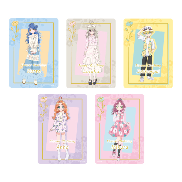 �y���T��v���L���A�I�zFlower Clothing �N���A�J�[�h�i�S15�탉���_��2������j