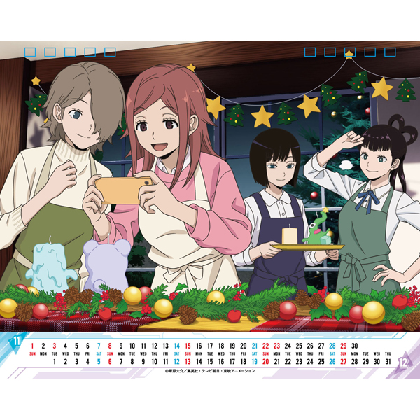 ワールドトリガー 卓上カレンダー 2023 2024 RT @Toei_anim_goods: 2023年ワールドトリガー卓上カレンダーが、9月