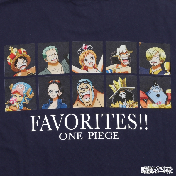�y�����s�[�X�zFavorites!! 14TH ANIV.TEE NAVY XL