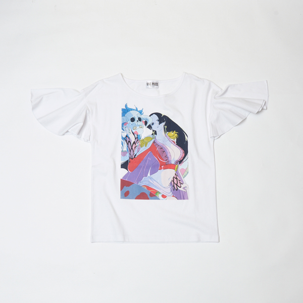 �y�����s�[�X�z�܂��ɂ�ONE PIECE �C���X�g�R���N�V���� ���t����T�V���c �{�A�E�n���R�b�N WHITE L