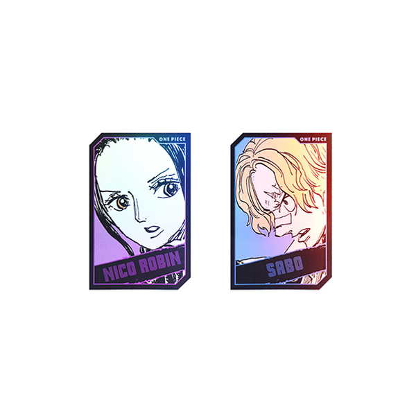 ONE PIECE』キャラクターズホロカードコレクション2枚入り（全10組