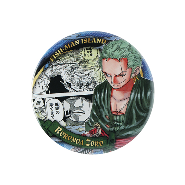 ONE PIECE』コレクション缶バッジ“HEROES” 【ロロノア・ゾロ】 第2弾