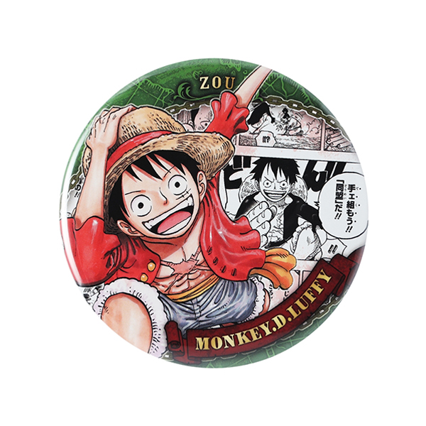 ONE PIECE』コレクション缶バッジ“HEROES” 【モンキー・D・ルフィ