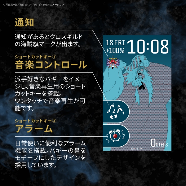 �y�����s�[�X�zONE PIECE �X�}�[�g�E�H�b�` �o�M�[���f��