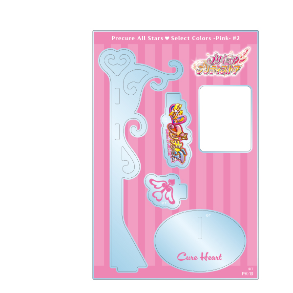 �y�v���L���A�I�[���X�^�[�Y�zSelect colors -Pink-#2 �A�N�����X�^���h/�L���A�n�[�g