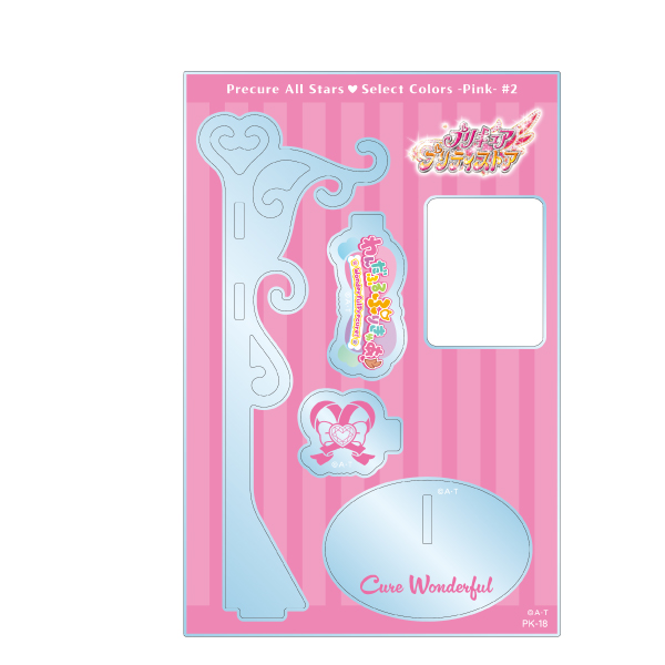 �y�v���L���A�I�[���X�^�[�Y�zSelect colors -Pink-#2 �A�N�����X�^���h/�L���A�����_�t��