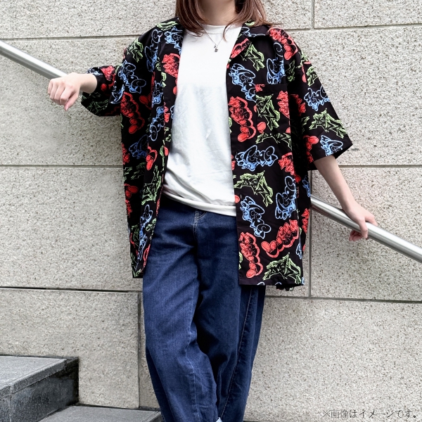 �y�����s�[�X�zONE PIECE POP STYLE SERIES�@�����V���c�@BLACK�@S-M�T�C�Y