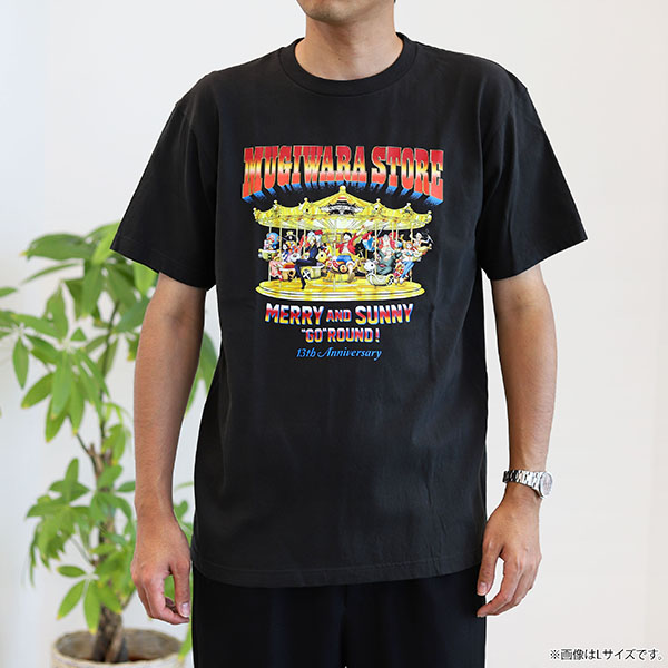 ys[XzMERRY&SUNNY "GO" ROUND! 13TH ANIV.TEE `R[ M