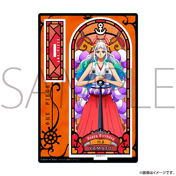 ワンピース　ヤマト　アクリルブロック ワンピース ヤマト バースデーアクリルブロック 2024 - メルカリ