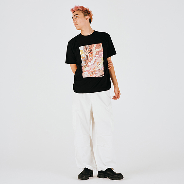 �y�����s�[�X�z�܂��ɂ�ONE PIECE �C���X�g�R���N�V���� T�V���c ���t�B�E�����̏� BLACK M