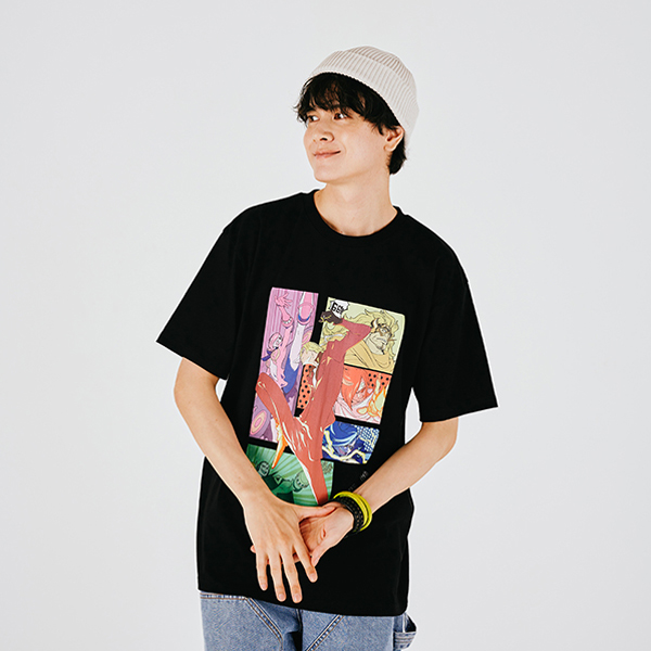 �y�����s�[�X�z�܂��ɂ�ONE PIECE �C���X�g�R���N�V���� T�V���c �T���W�E�W�F���}66 BLACK L