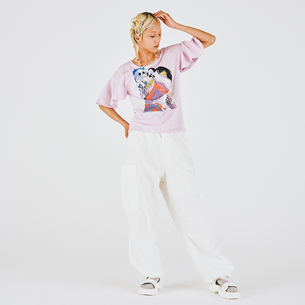 �y�����s�[�X�z�܂��ɂ�ONE PIECE �C���X�g�R���N�V���� ���t����T�V���c �{�A�E�n���R�b�N PINK S