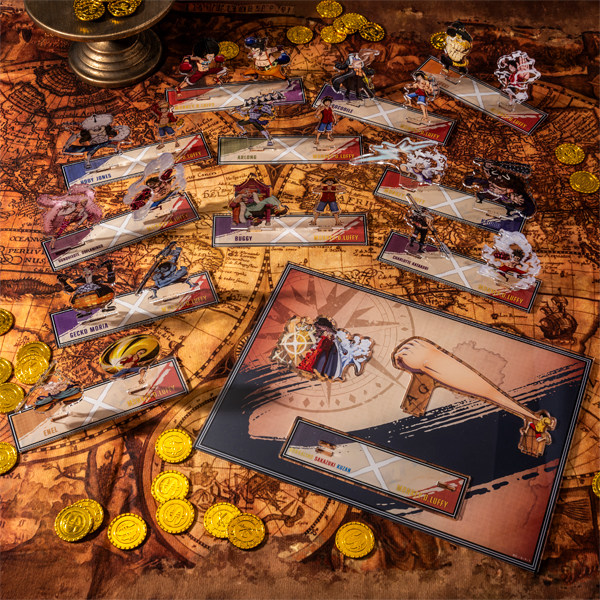 �y�����s�[�X�z2024���C�o���Y �W�I���}�A�N�����X�^���h MONKEY.D.LUFFY×GECKO MORIA